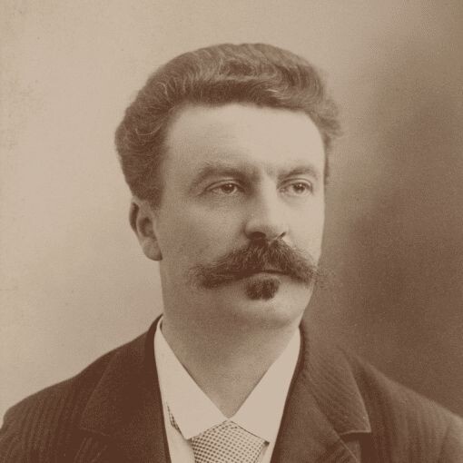 Фотография Ги Де Мопассана 