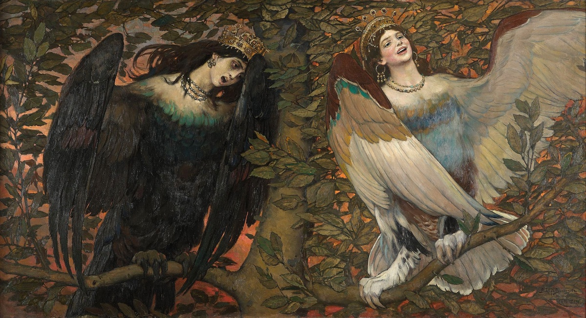 «Сирин и Алконост. Птица Радости и Птица Печали», Виктор Васнецов