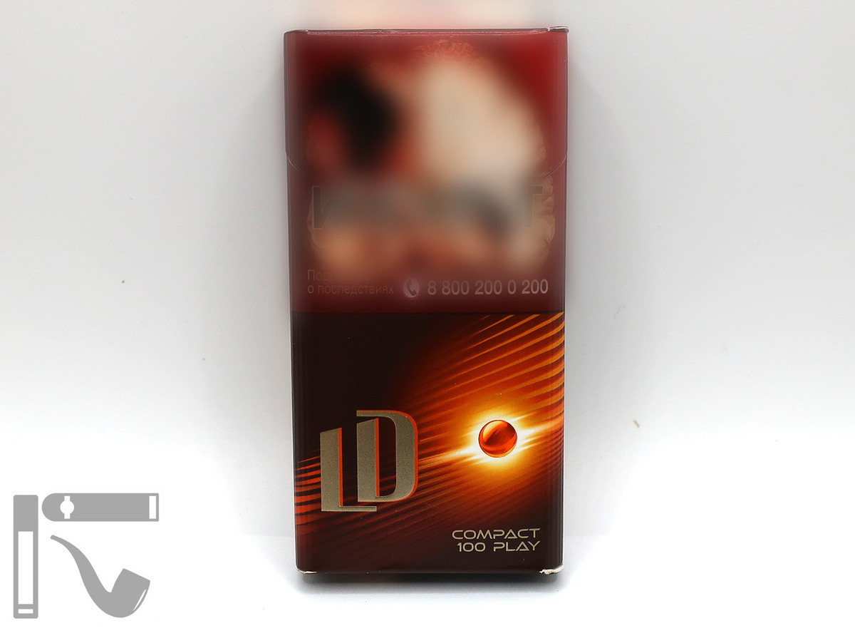 Сигареты LD Compact 100 Play. Фото: © канал "Уголок Курильщика"