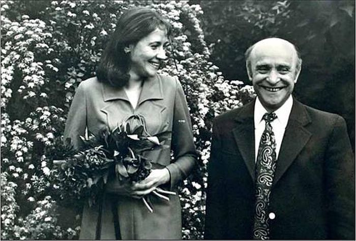 Елена Санаева и Ролан Быков