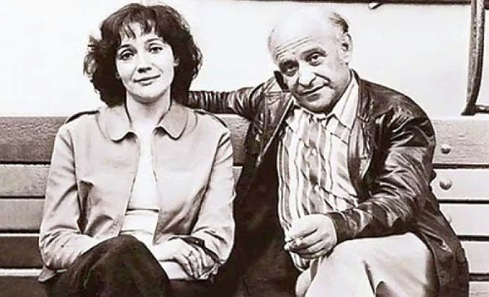 Елена Санаева и Ролан Быков