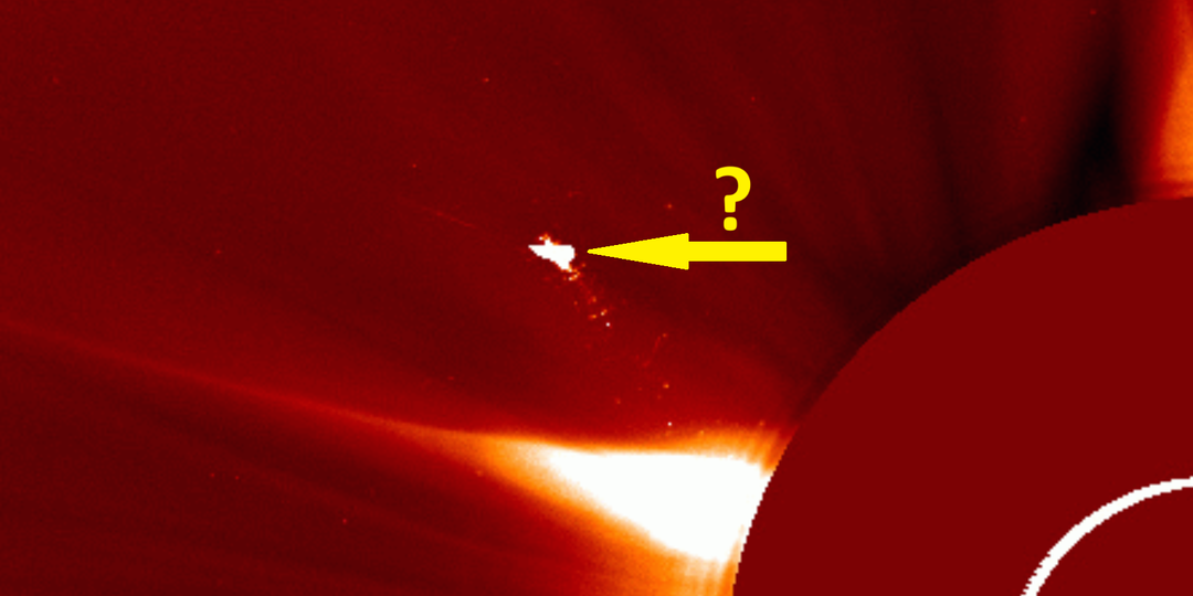 Гигантская «птица» рядом с Солнцем. Выброс корональной массы или мифическая Нибиру?