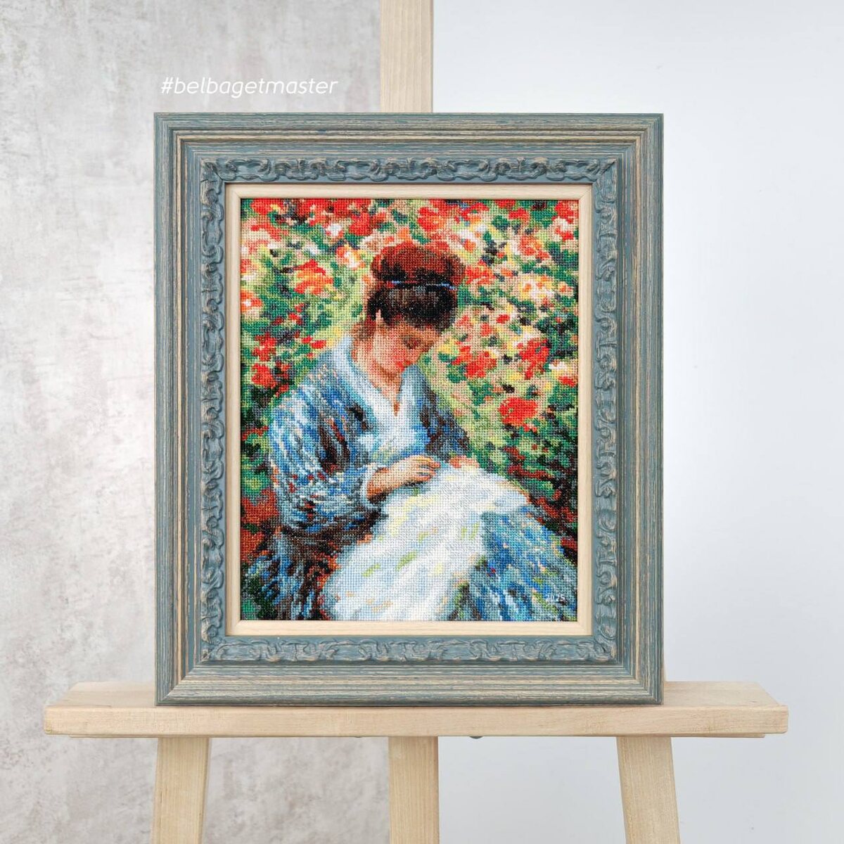 Набор для вышивания "Мадам Моне", арт 100/051. Фото belbagetmaster