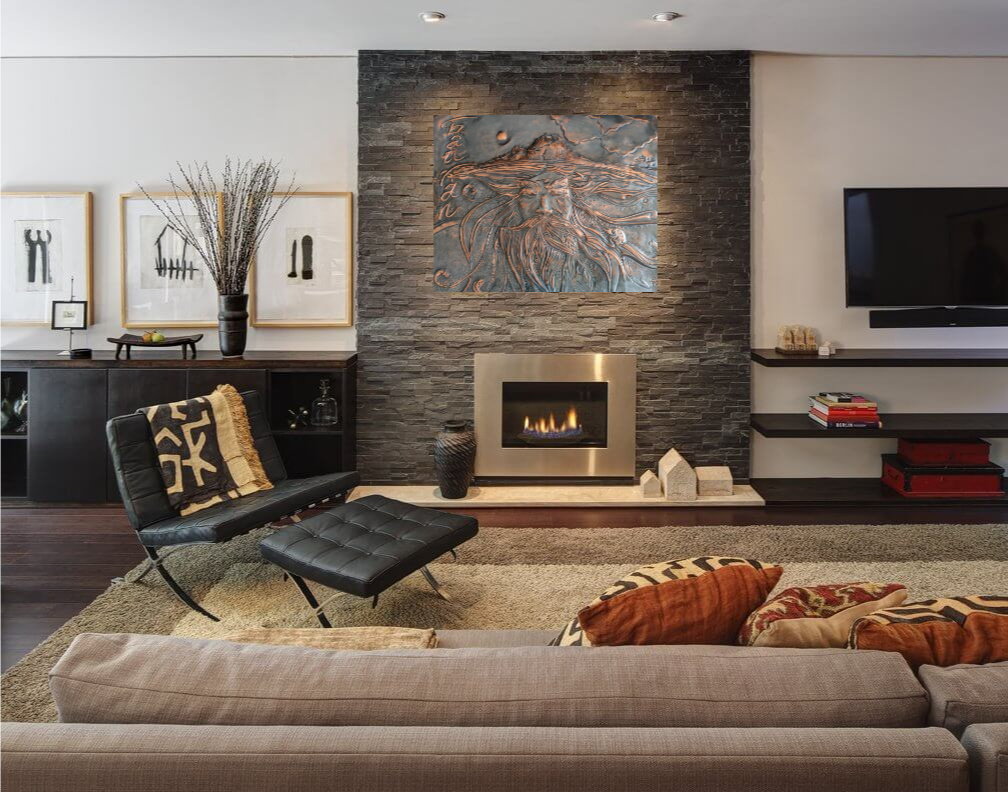   В интерьере. Чеканка.  Панно ." Байкал Батюшка" . Медь. 85 х 60 Иркутск 2024 г