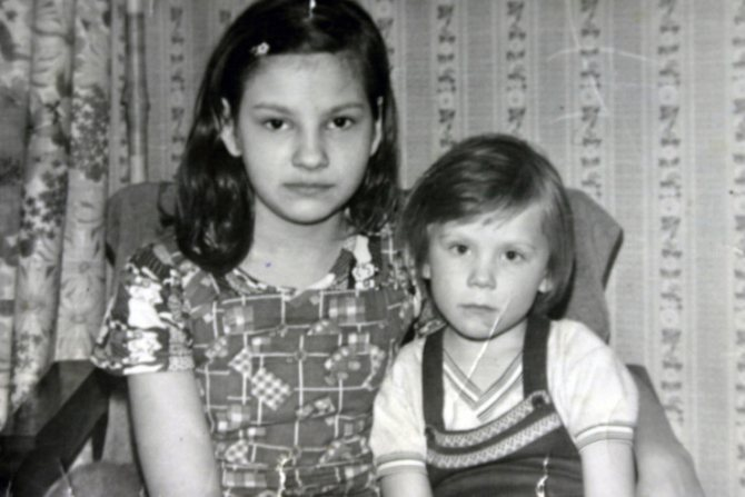 Маша Куликова со старшей сестрой Галиной