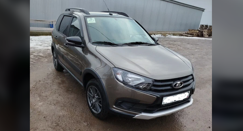 Моя Lada Granta Cross 2024 комплектацией Quest