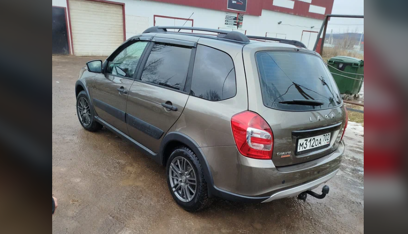 Моя Lada Granta Cross 2024 комплектацией Quest. Филейная часть.