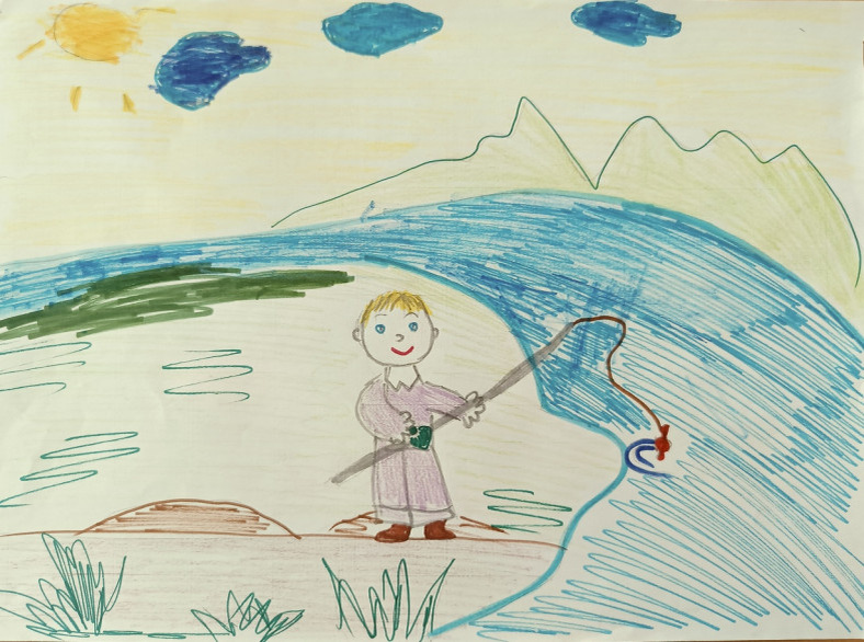  «Я на рыбалке!»