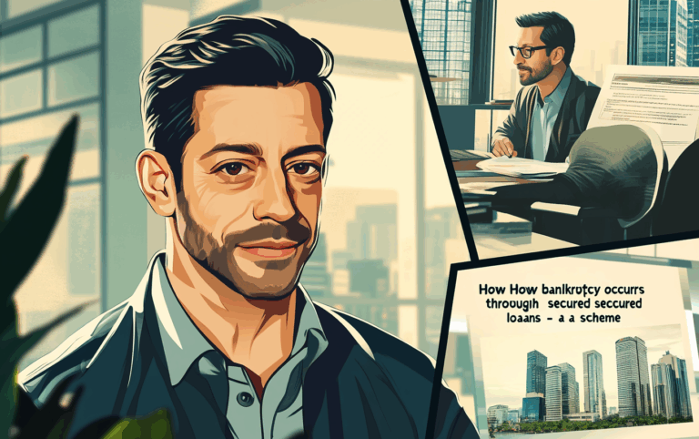    Как банкротствуют через займ под залог — схема