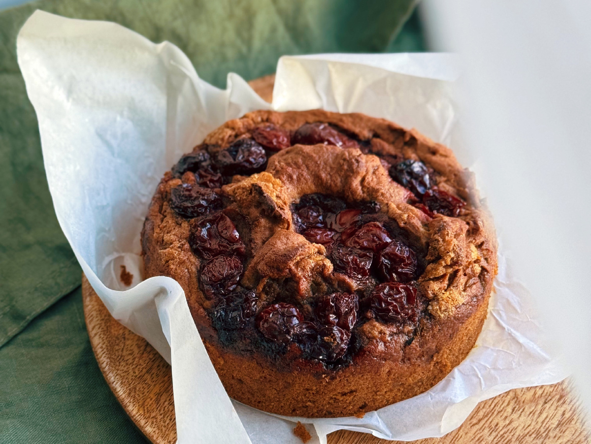 Безглютеновый веганский кекс 