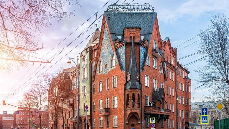 Доходный дом Зинаиды Перцовой, Москва. Фотография: Юлия Батурина / фотобанк «Лори»