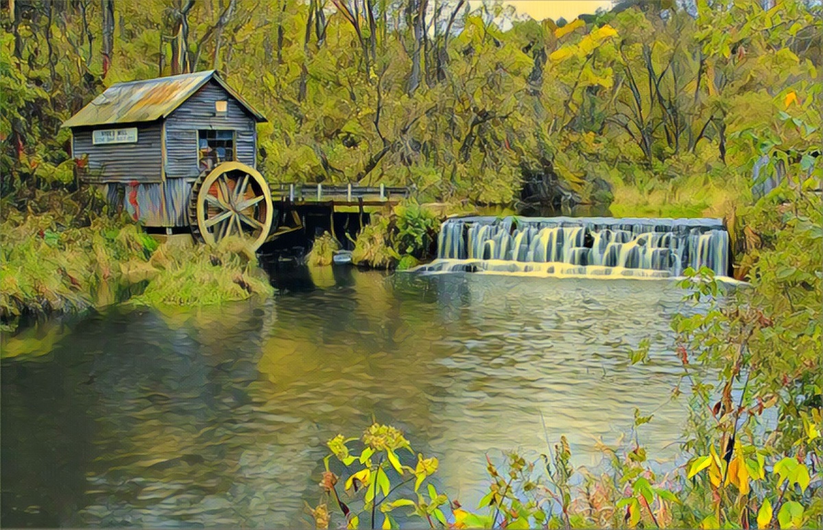 Водяная мельница