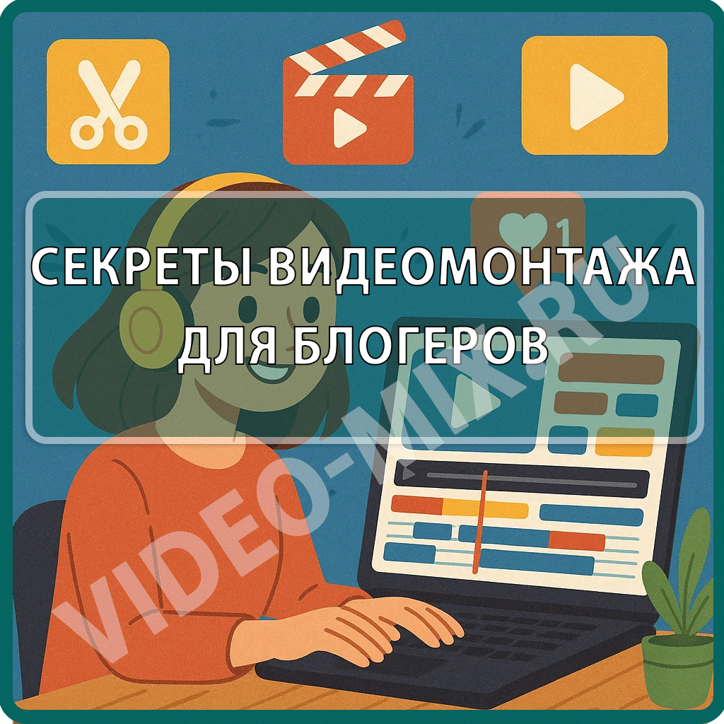 Секреты видеомонтажа для блогеров