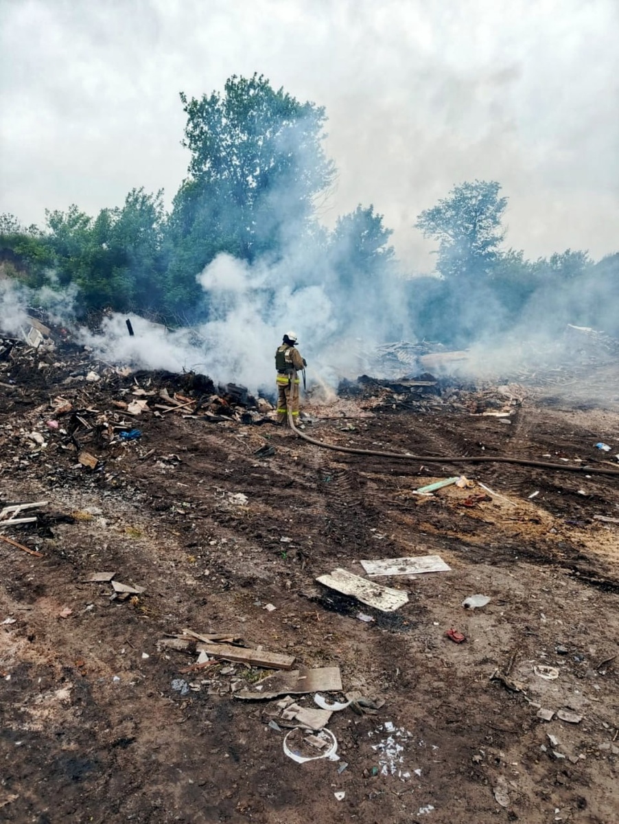 Фото: Противопожарная служба Курской области