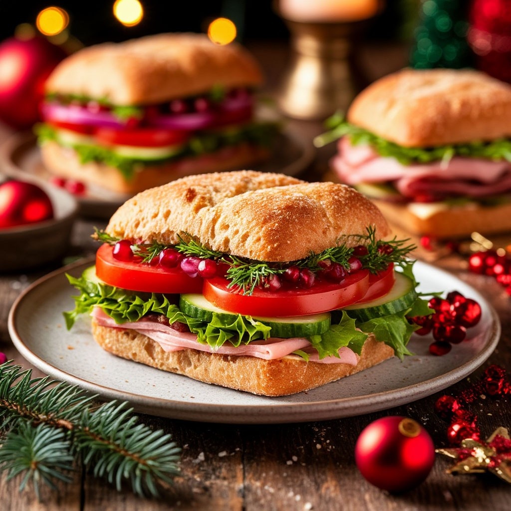 Праздничные бутерброды