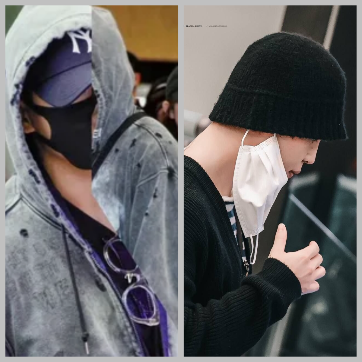 Как ни применяй армейские навыки искусства маскировки ... тщетно. Чимин это сразу понял.