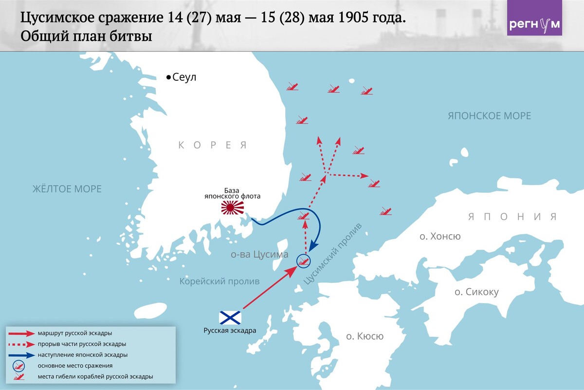    Цусимское сражение / Источник: Анна Рыжкова (с) ИА Регнум
