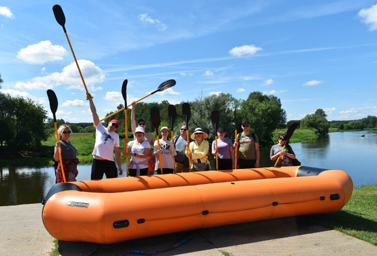 Сплав на реке Клязьма, стартуем с июня 2025 года. Фото автора