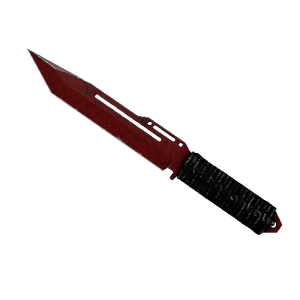 
Многофункциональный нож с лезвием, покрытым красной основой и черным паутинным узором. Отличается прочностью и надежностью в любых условиях.