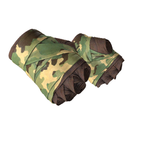 
Бинты на руки, обеспечивающие защиту и поддержку запястья в ближнем бою. Скин выполнен в лесном камуфляже, идеально подходящем для скрытных операций.