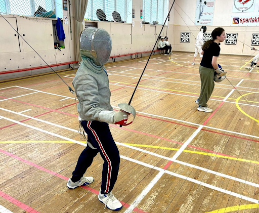 На тренировке / Фото автора