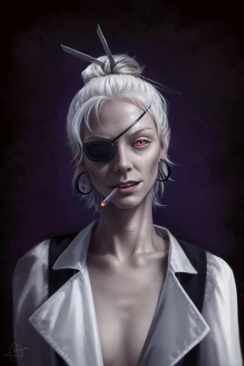 Готовый портрет