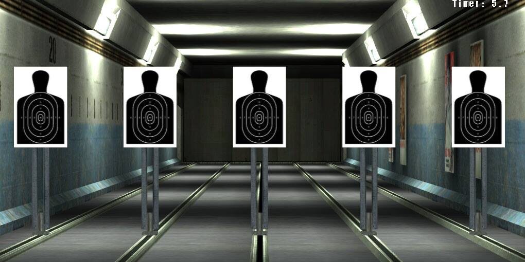 Страйкбольный интерактивный тир АРКАДА. Стандартные мишени.