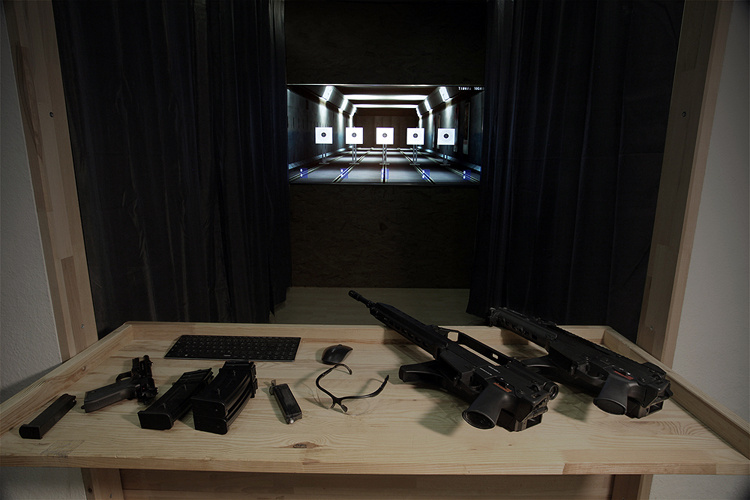 Страйкбольный интерактивный тир АРКАДА.