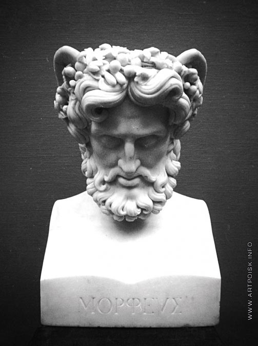 Бюст Морфия. Третьяковская галерея. 1822г. Толстой Федор Петрович