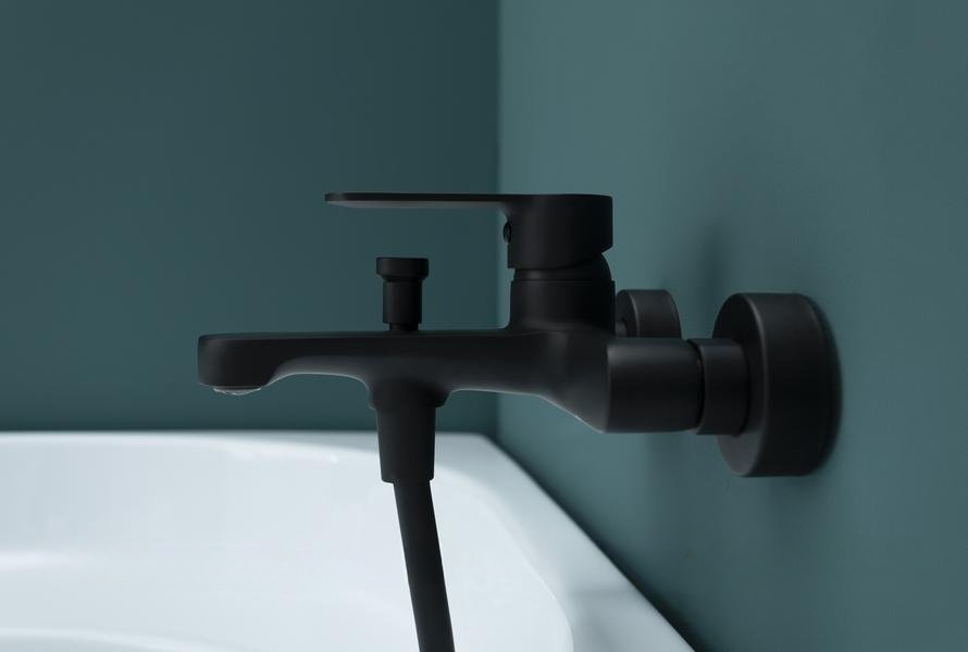 Смеситель для ванны с душем Aquanet Passion AF300-20B