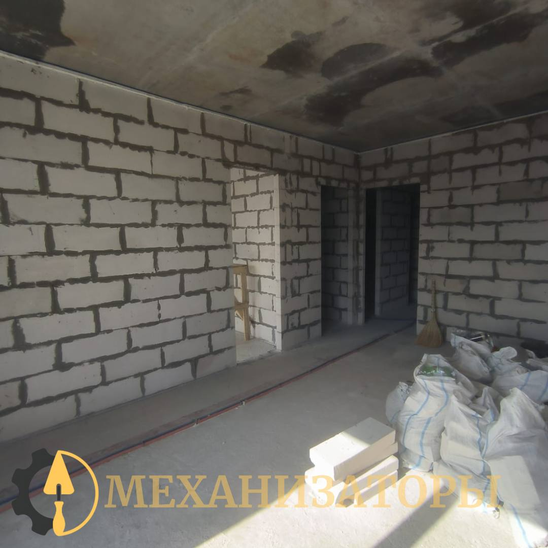 Перегородки возведены нашей компанией