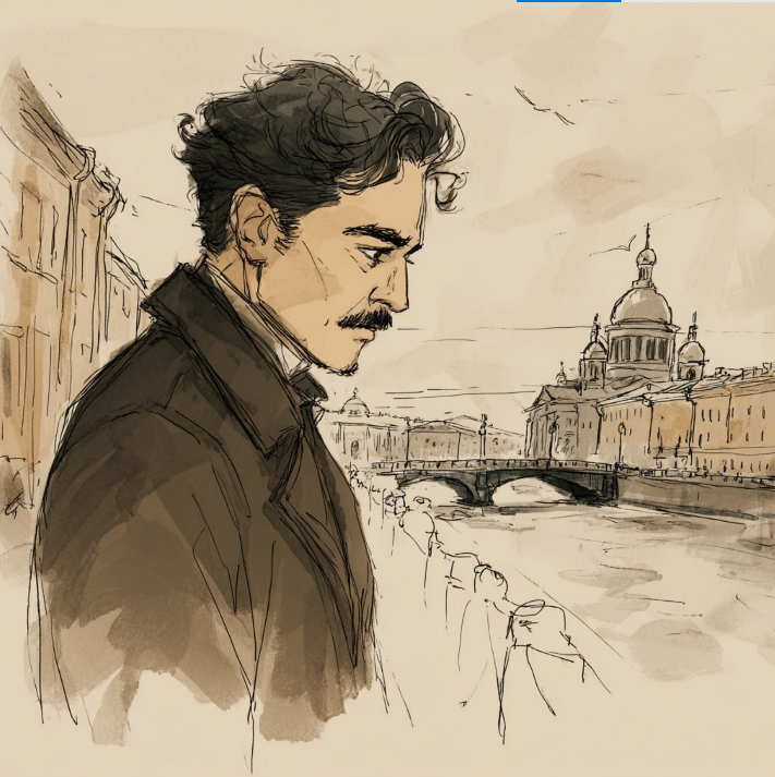 Евгений Онегин, генерация ИИ