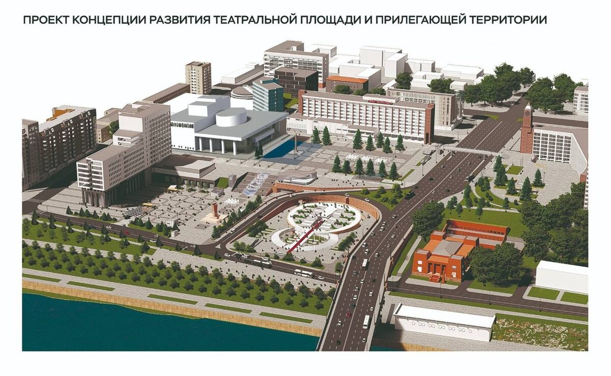     Красноярцам рассказали о преображении Театральной площади