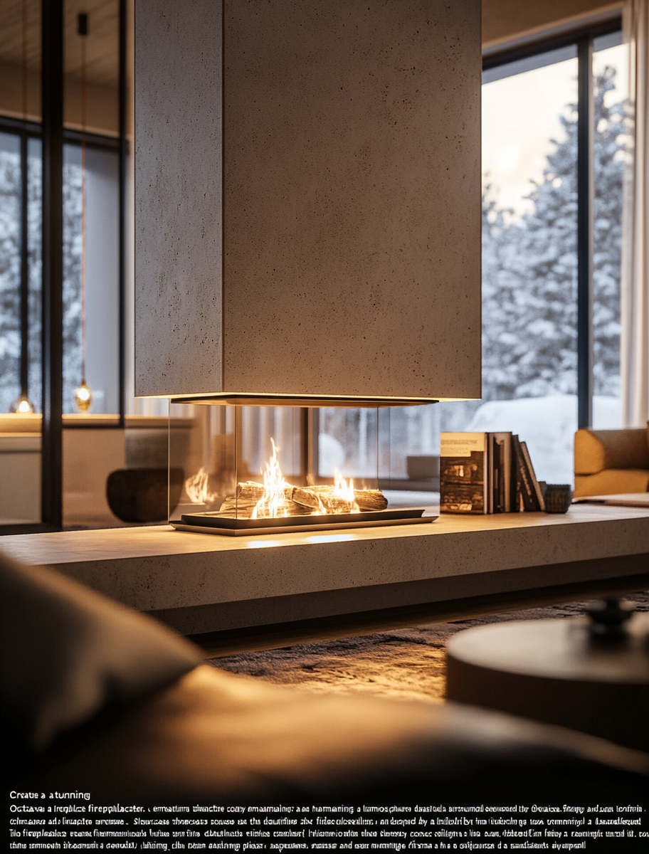    Каминокомплект Октава как источник уюта: откройте двери в мир тепла и гармонии вашего дома Kamin