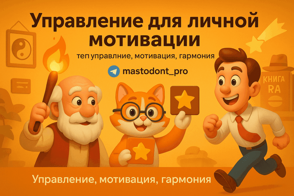    Гармония управления и мотивации: как философ и кот учёный спасут ваш бизнес от хаоса Andrey M.