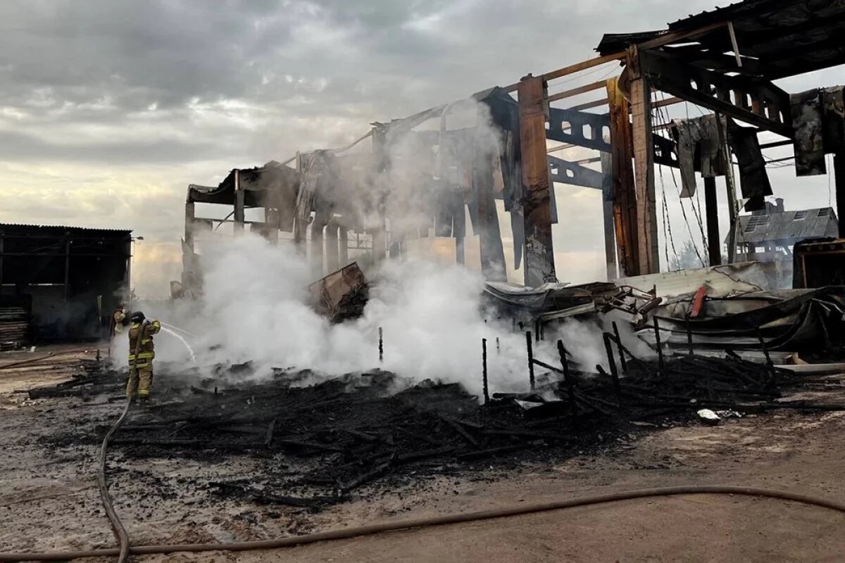    Огонь и смерть.