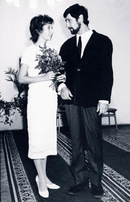 С Борисом Ардовым на свадебной церемонии