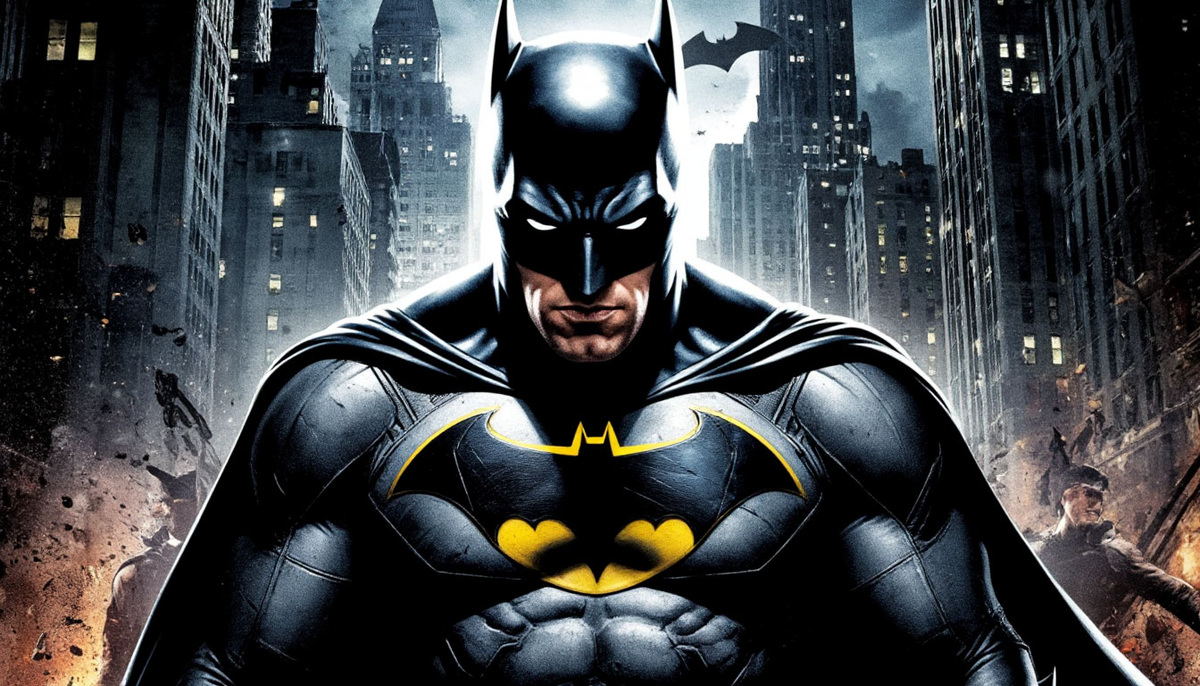 Бэтмен. Изображение сгенерировано нейросетью