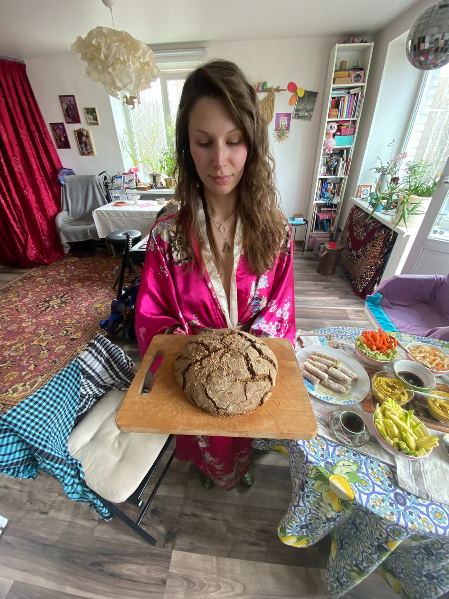 Каравай из духовки