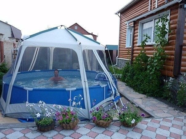 Pinterest Идеи как закрыть бассейн