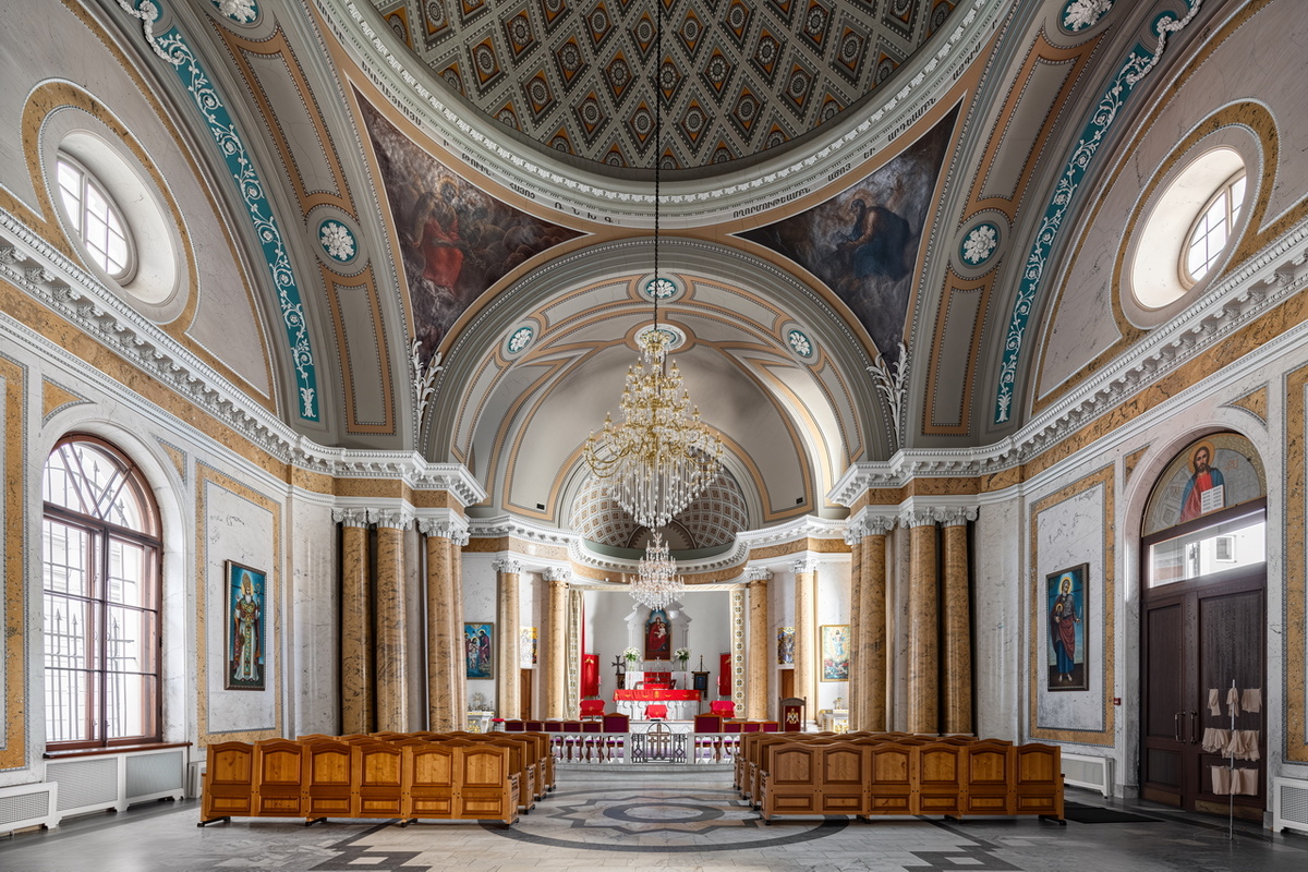 Армянская апостольская церквь св. Екатерины на Невском пр. Фото Андрей Белимов-Гущин. Май 2025 г.
