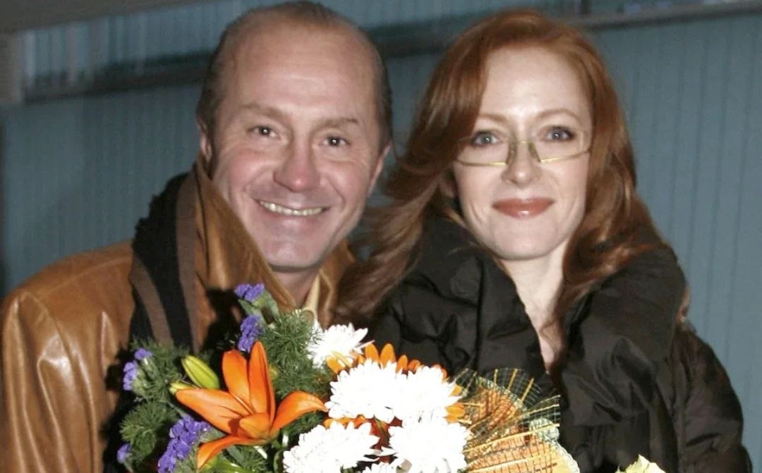 Панин с женой