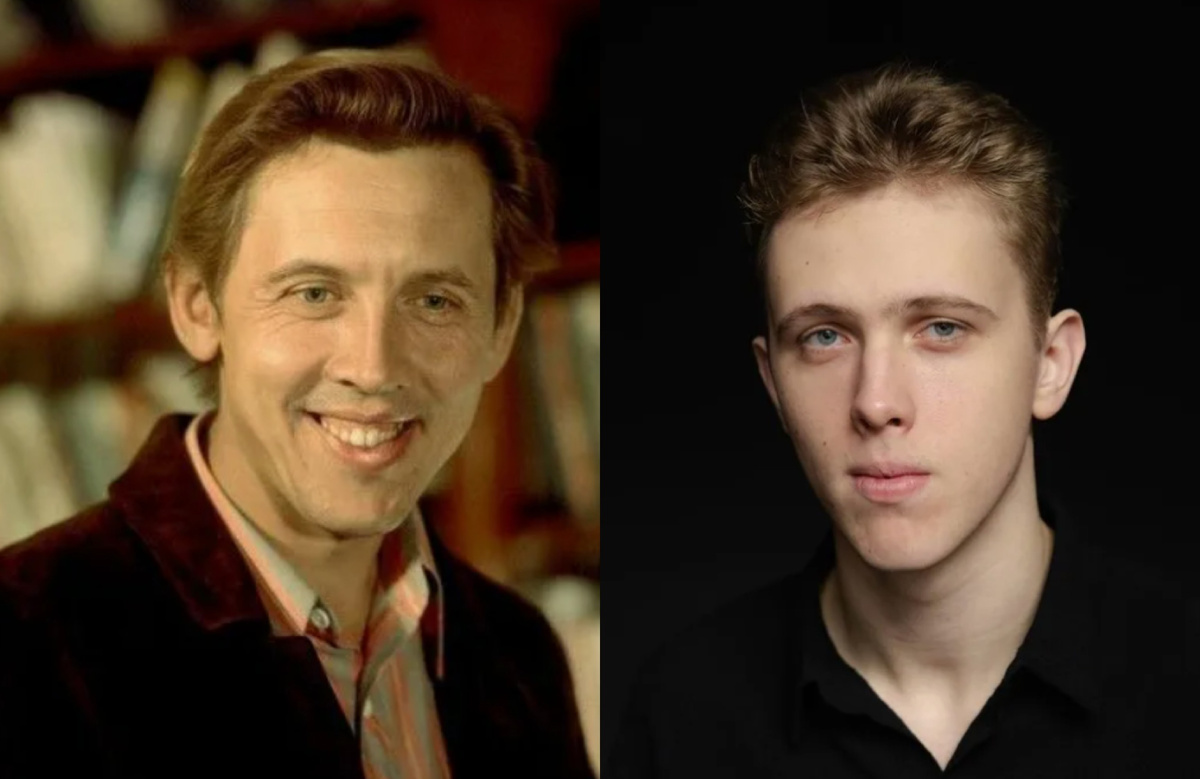 Иван Золотухин с отцом