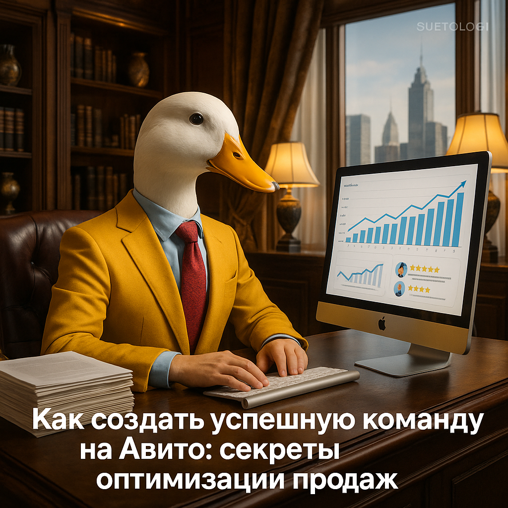    Секреты успешной работы с командой на Авито Суетолог