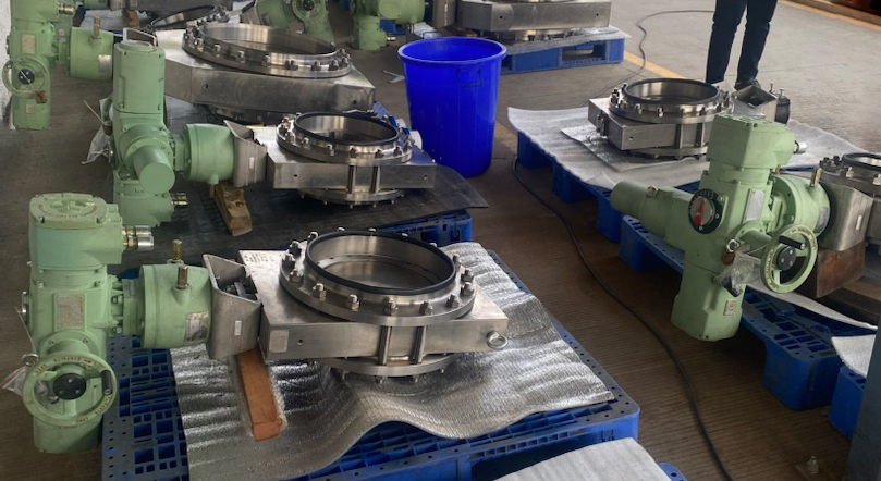 Техническое обслуживание дисковых затворов