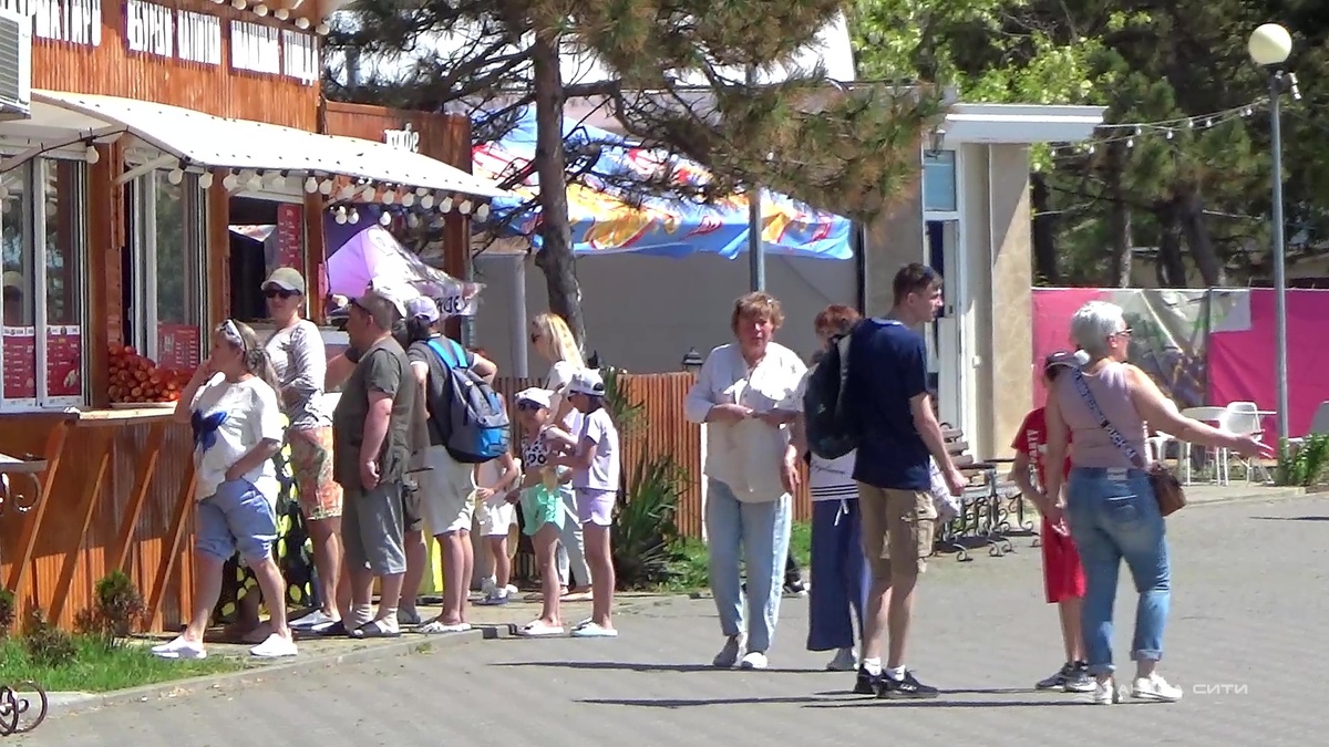 Набережная в Анапе 