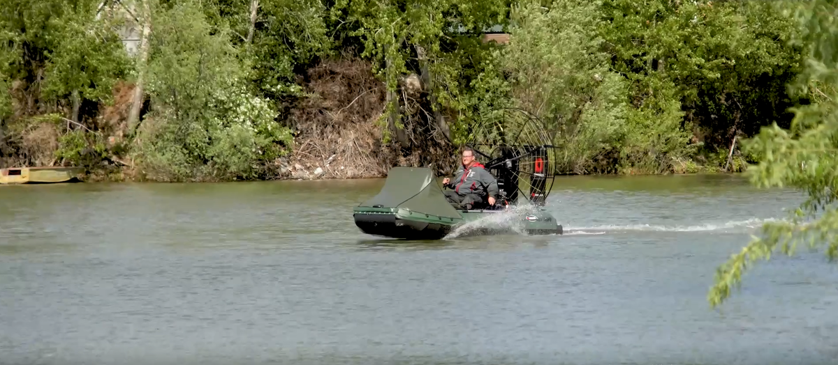 Аэролодка ТорнадоАэро 9 л/с.