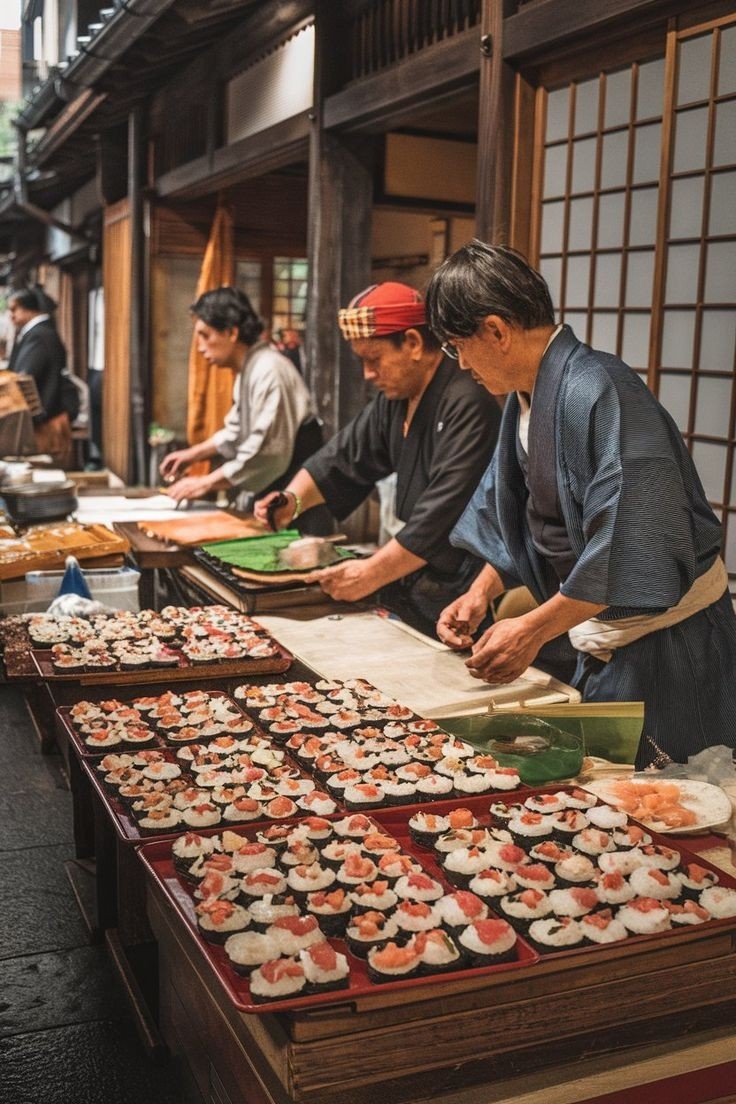 История роллов и суши