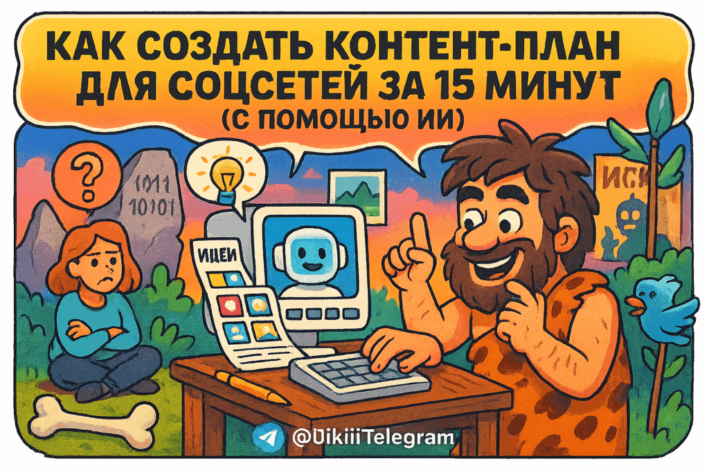    kak za 15 minut sozdat kontent plan dlya soczsetej s pomoshhyu ii i ne sojti s uma