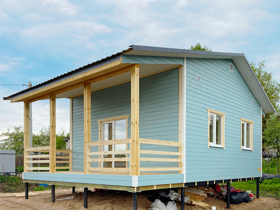 Каркасный дом в Старой Руссе